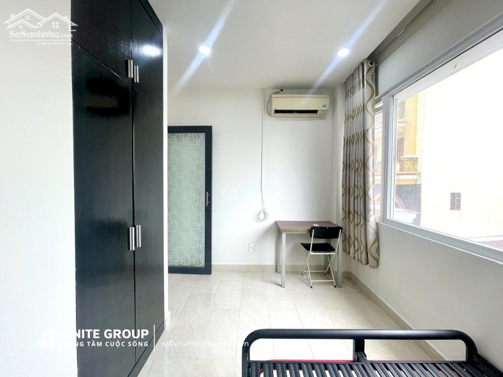 Cho Thuê Căn Hộ 1PN Cửa Sổ Trời, Máy giặt riêng rộng 35m2 gần Nguyễn Cửu Vân Bình Thạnh