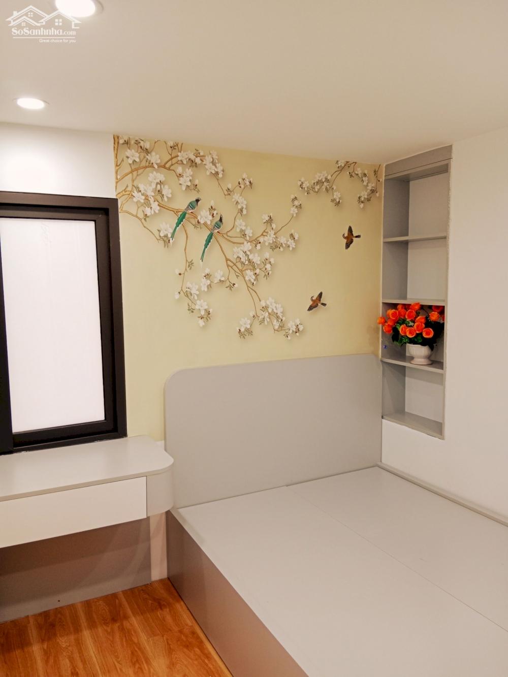 Nhà Đẹp Đón Tết, Ô TÔ Gần Nhà, Phố Quỳnh Mai, Hai Bà Trưng 70m, giá 2,88 tỷ.