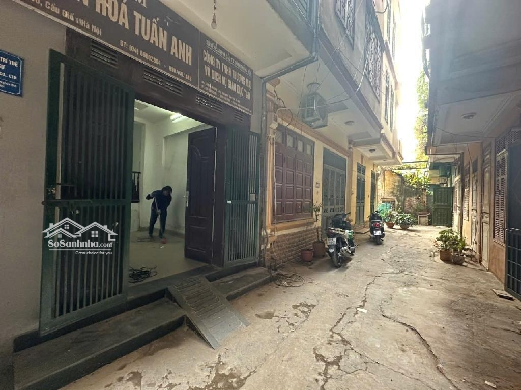 Siêu Phẩm Phân Lô Quân Đội - Ô Tô Vào Nhà Phố Hoàng Sâm, Hoàng Quốc Việt - 44M *4Tầng Mặt Tiền 5.5M
