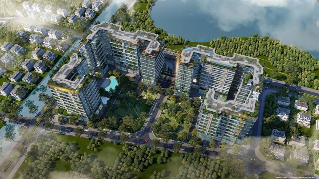 Noble Crystal Long Biên Sky 304M2 + Duplex 221M2 + Duplex Nhỏ 2 Tầng 98M2 Thang Máy Riêng Từng Căn