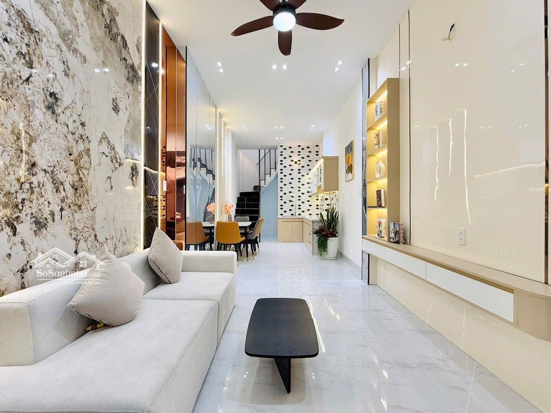 Nhà 1Lầu Mới Đường Nguyễn Du , P7 , Quận - Gv