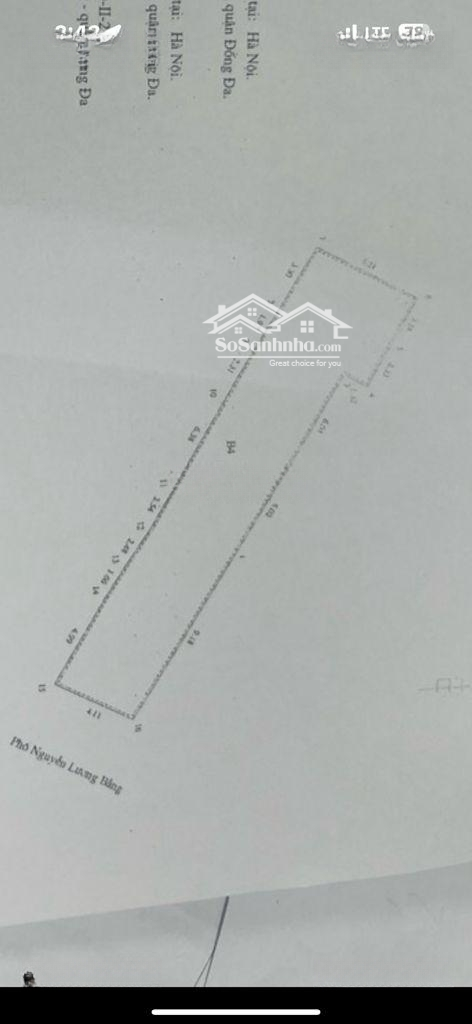 Bán Nhà Mặt Phố Nguyễn Lương Bằng 114/120M2, 5 Tầng, Mặt Tiền 4.2M, Dài 26 M, 47.5 Tỷ