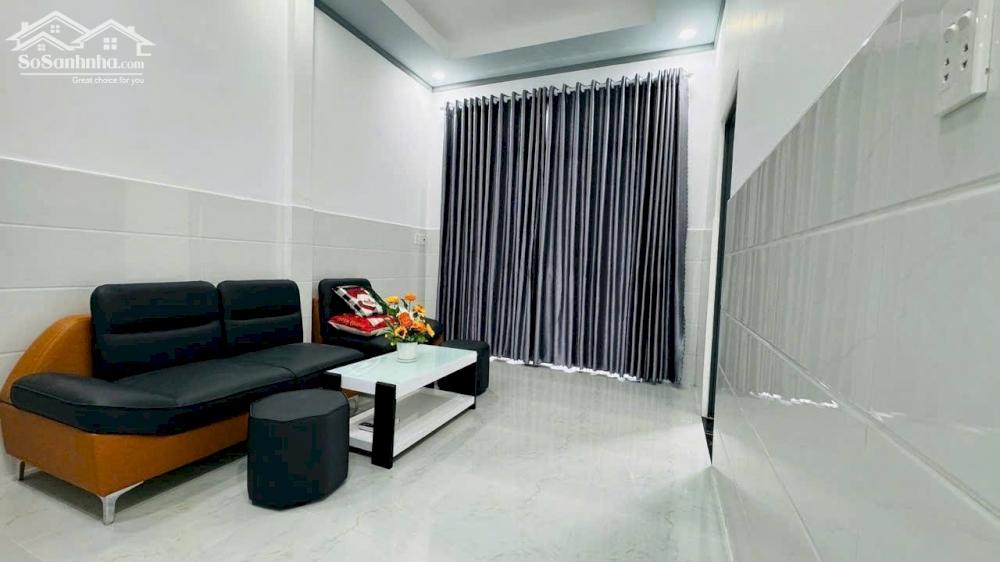 bán nhà mới 100m2, 2 phòng ngủ , tặng nội thất , phường 6 , tỉnh bến tre
