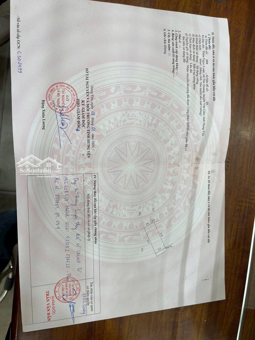 Chính Chủ Bán Mảnh Đất Tân Quang,Văn Lâm, Hưng Yên
