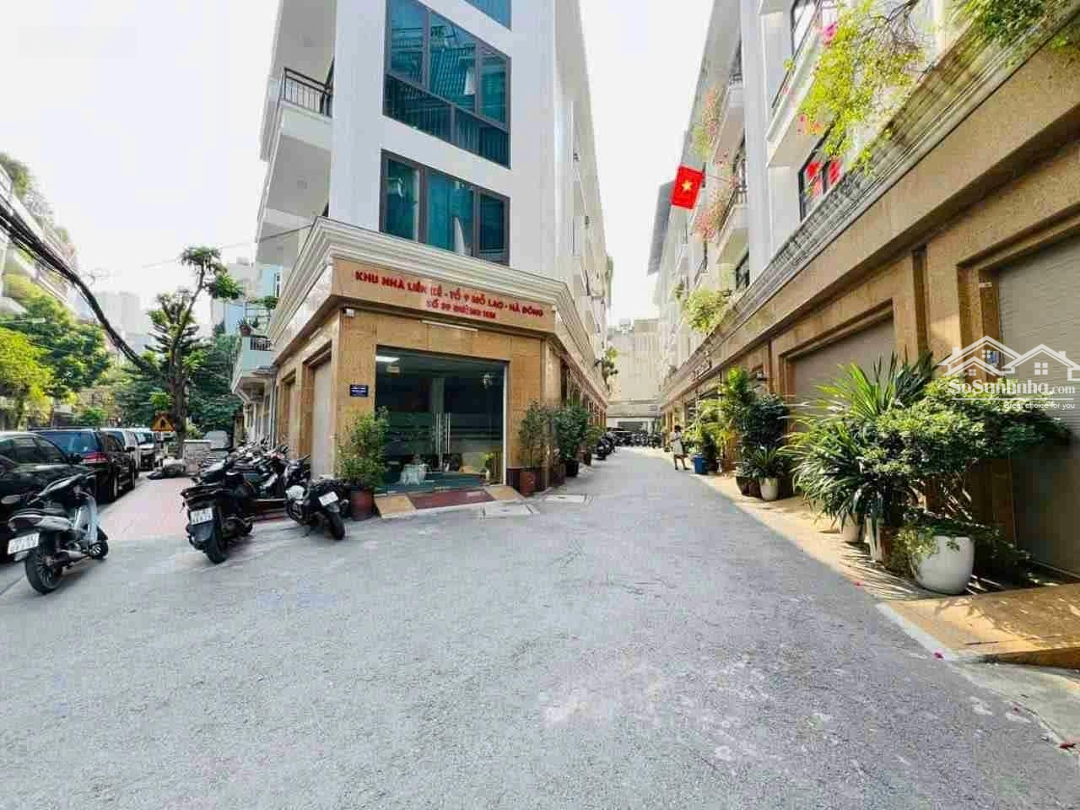 Bán Nhà 5 Tầng , Liền Kề ,59.1M2 , Kinh Doanh , Ô Tô Vào Nhà , Đường 18M Mỗ Lao-Hà Đông Chỉ 17.9 Tỷ