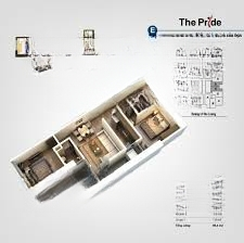 Cho Thuê Căn Hộ 2 Ngủ 2Vs The Pride : Giường Tủ , Điều Hòa , Nóng Lạnh, Tủ Bếp , Bếp Từ 0865111813