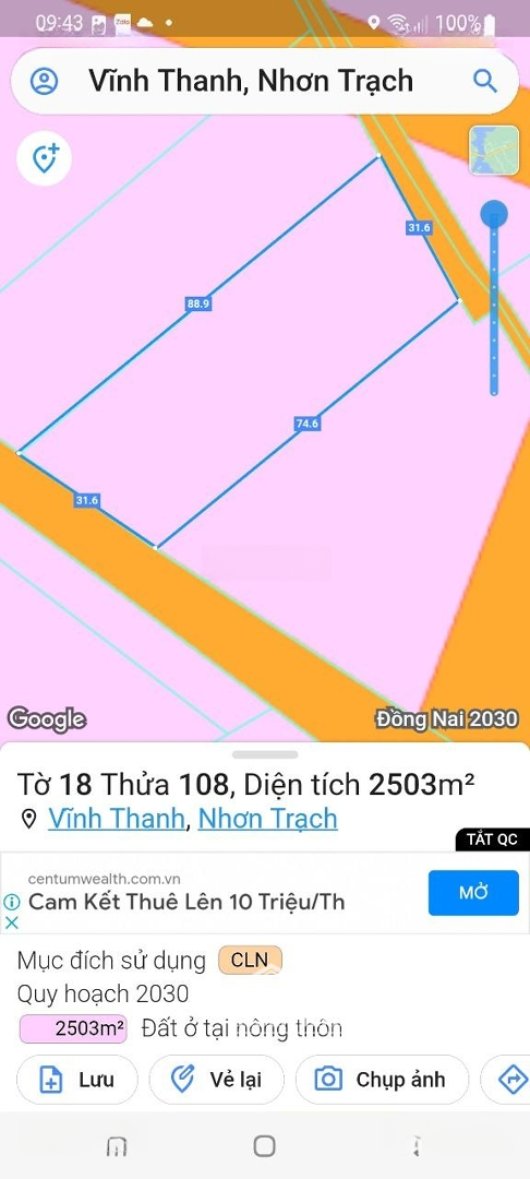 Cuối Năm Cần Vốn Kd Giảm Giá 2 Lô Đất Vĩnh Thanh