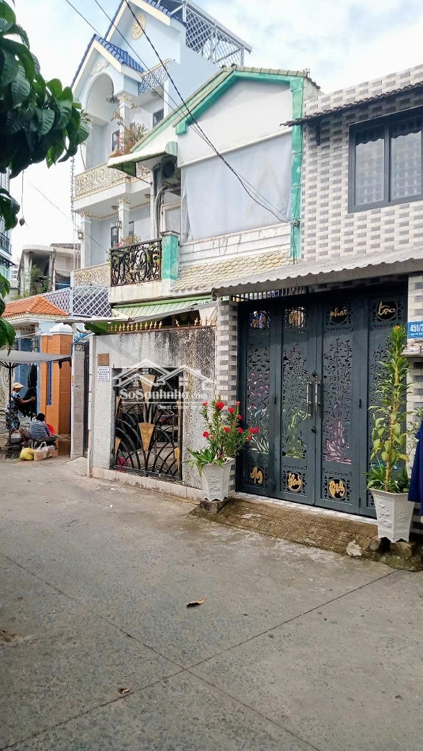 Nhà Bán Trệt, Lầu 59M2(4,35 X 13,5) Hẻm Thông Ô Tô 6M -451 Phạm Thế Hiển - Âu D Lân P3Q8- 5Tỷ85,Shr