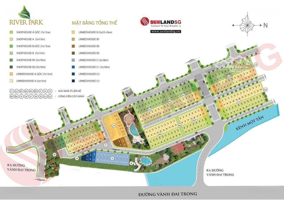 Trục Chính River Park, Hưng Phú, Đối Diện Công Viên. Giá Bán Nhanh 9Ty150