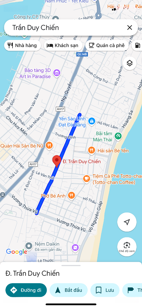 Bán Đất Mặt Tiền Đường 10M5 Trần Duy Chiến Giá Chỉ 6X Triệu/M2