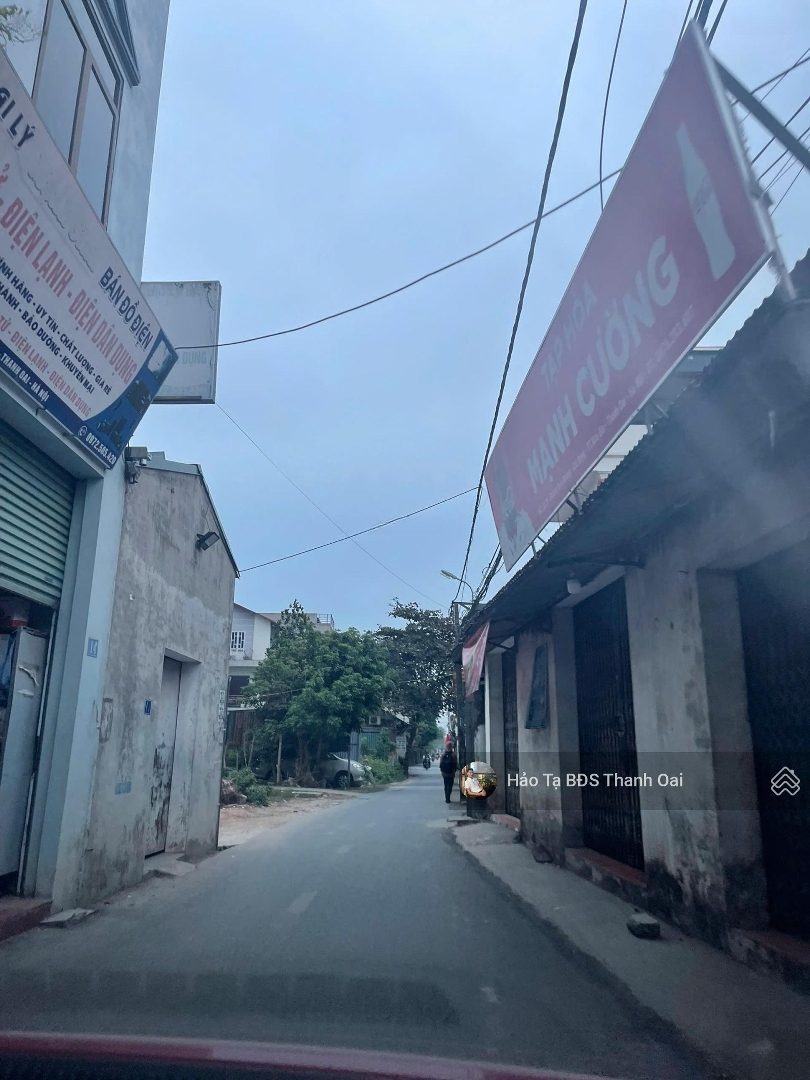 Nhà 3 Tầng Mặt Đường Trục Chợ Kim Bài - Thanh Oai, Diện Tích 61M, Kinh Doanh Buôn Bán Vip