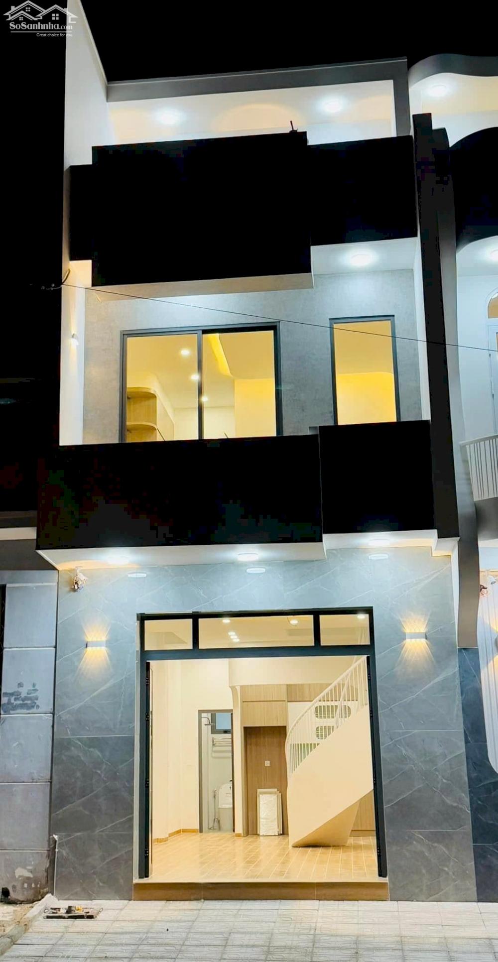 BÁN NHÀ 3 TẦNG MỚI XÂY - FULL NỘI THẤT - GẦN BIỂN  Vị trí: đường Triệu Quang Phục, P. Vĩnh Hoà, Nha Trang. Diện tích đất: 60m² (sổ công nhận 52,6m²