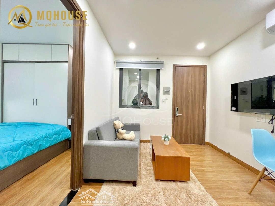 Trống Sẵn ! Căn Hộ Chung Cư Mini Dạng 1 Phòng Ngủtách Bếp Full Nt Có Hầm Xe Thang Máy Ngay Sân Bay Tsn
