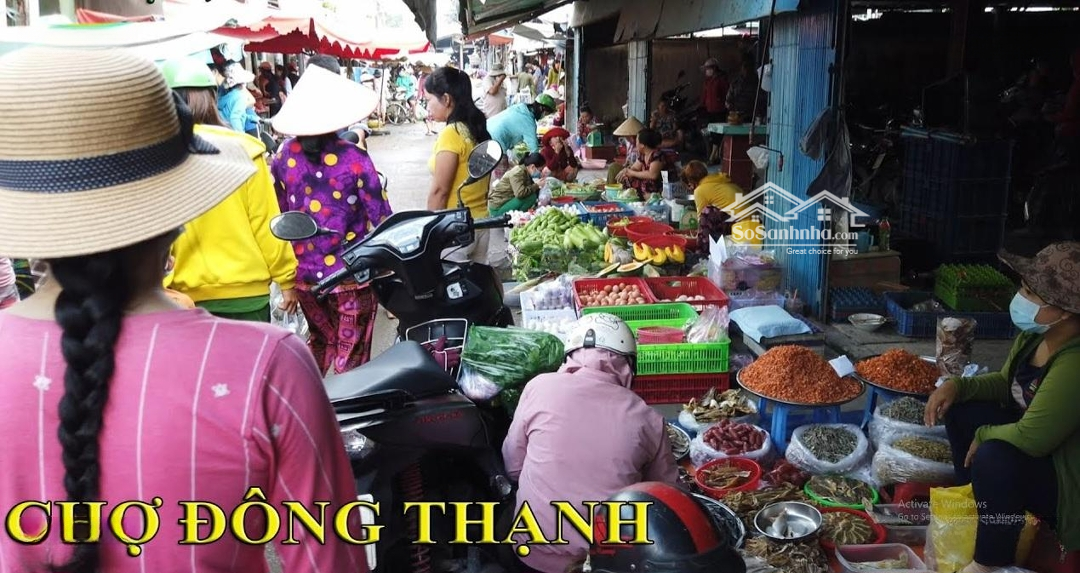 Nhà Đẹp 2 Tầng Mặt Tiền Ngay Chợ Đông Thạnh,Buôn Bán Sầm Uất,Dt: 4,79 X 20 (Cn: 91,2M2)