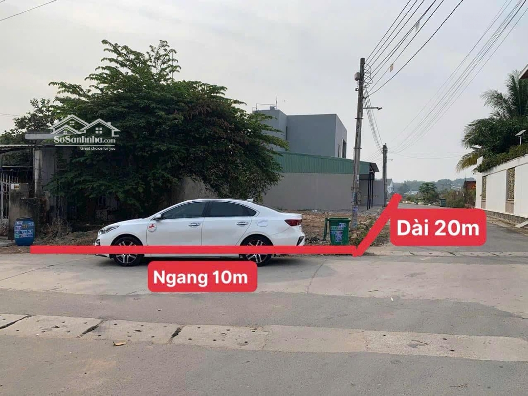 Lô Góc 10X20 Tc 75M2 Khu Biệt Thự, Gần Trường Gần Chợ. Cách Trung Tâm 5P Đi Chuyển Giá Ngộp 2,49Tỷ