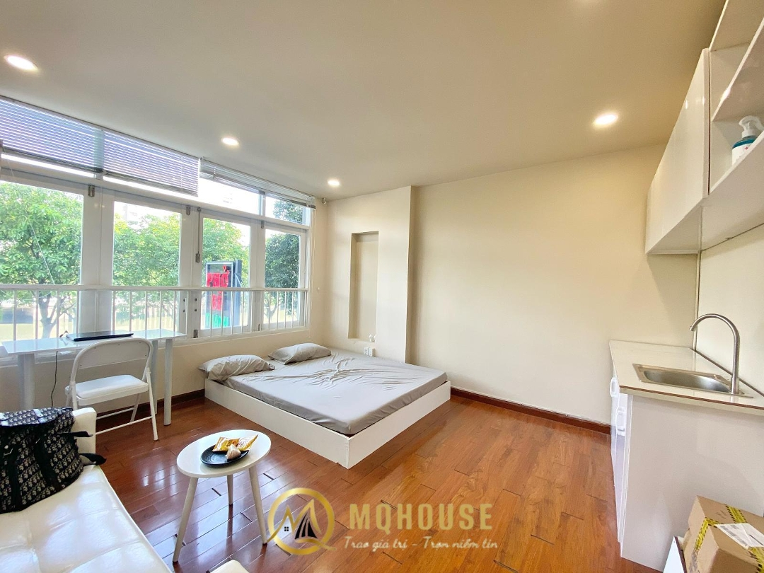 Căn Hộ Studio Cửa Sổ Lớn - Đường Ô Tô Đến Nhà - Thang Máy - Gần Cầu Thị Nghè, Thảo Cầm Viên Q1