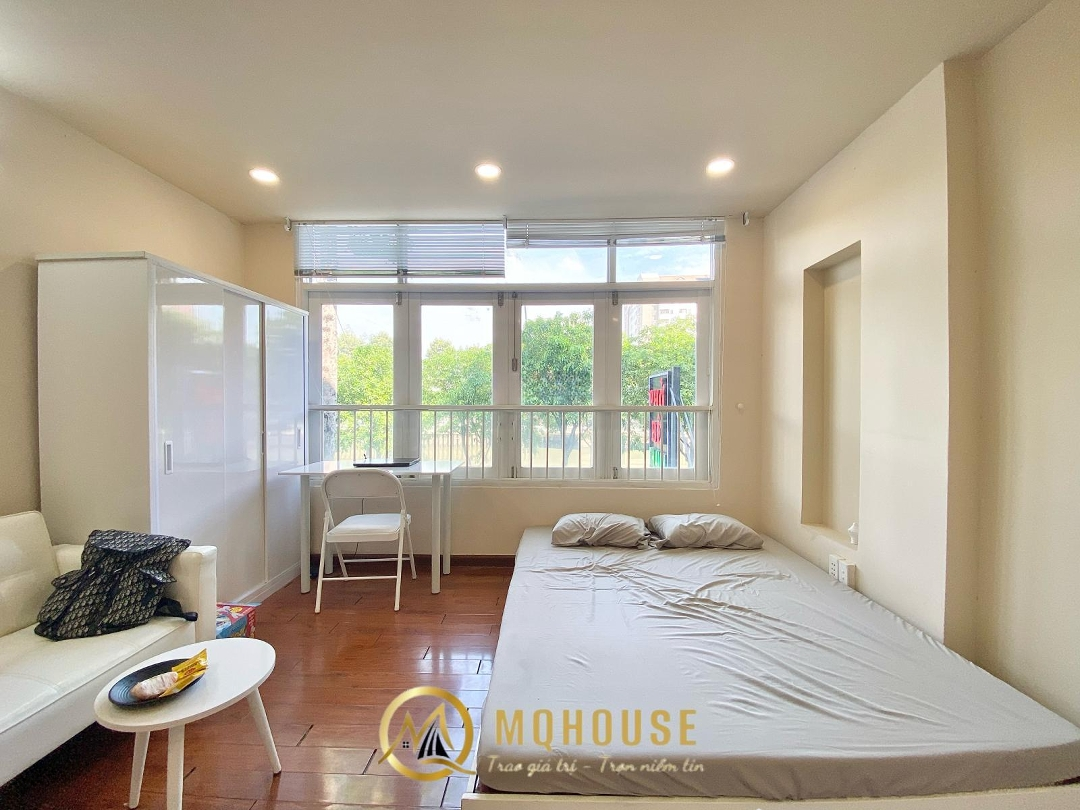 Căn Hộ Studio Cửa Sổ Lớn - Đường Ô Tô Đến Nhà - Thang Máy - Gần Cầu Thị Nghè, Thảo Cầm Viên Q1