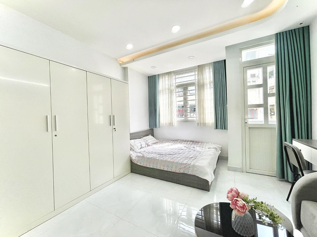 Căn Hộ 1 Phòng Ngủbancon - Hẻm Ô Tô - Full Nội Thất - Gần Cầu Thị Nghè, Thảo Cầm Viên, Bờ Kè Quận 1