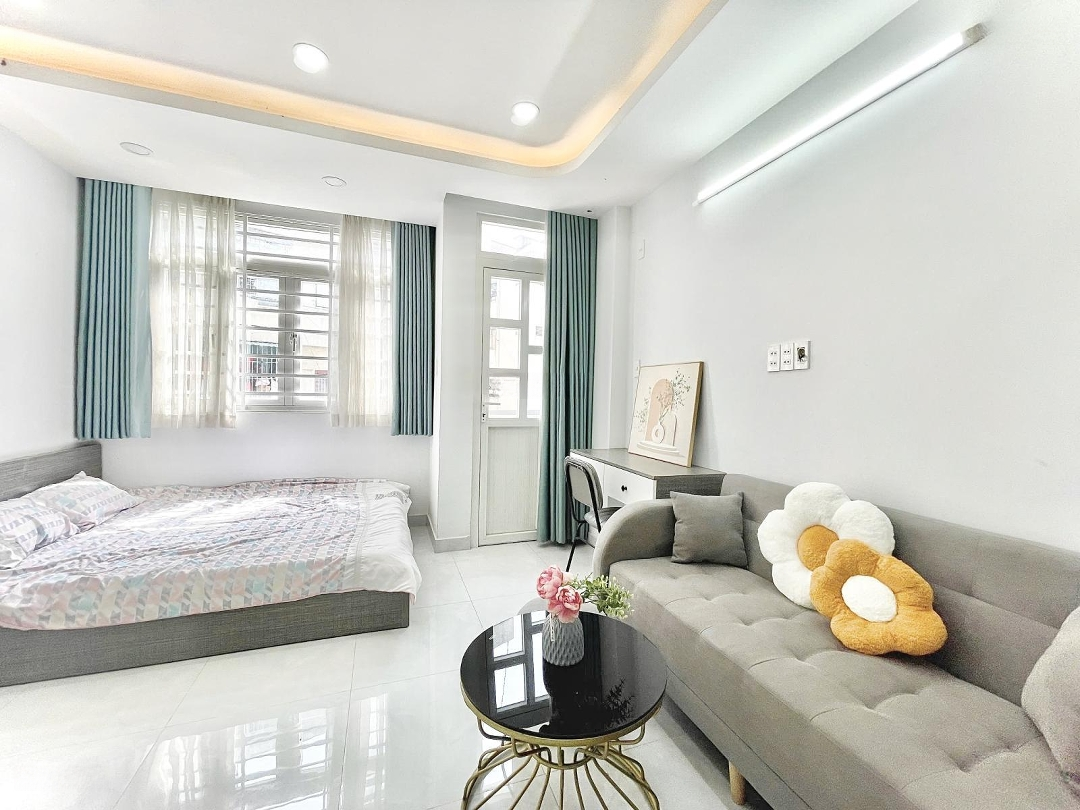 Căn Hộ 1 Phòng Ngủbancon - Hẻm Ô Tô - Full Nội Thất - Gần Cầu Thị Nghè, Thảo Cầm Viên, Bờ Kè Quận 1