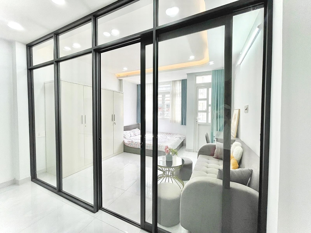 Căn Hộ 1 Phòng Ngủbancon - Hẻm Ô Tô - Full Nội Thất - Gần Cầu Thị Nghè, Thảo Cầm Viên, Bờ Kè Quận 1