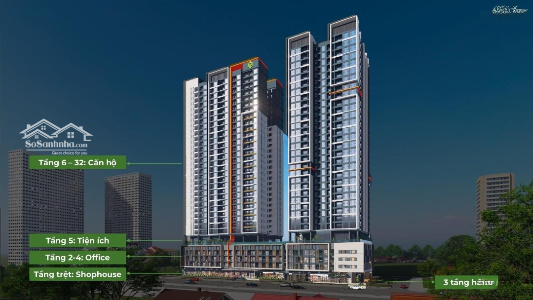 Cần Bán Căn Hộ The Park Avenue - Novaland 2 Phòng Ngủ 2 Vệ Sinh Đã Có Vat, Diện Tích 71.2M2, Thông Thủy 66M2