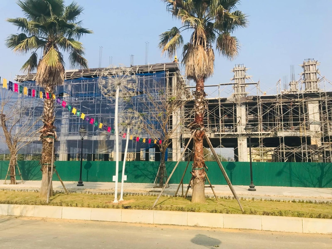 Bán Shophouse 4 Tầng 108M2 Mặt Đường Centre Ville Lương Sơn, Sổ Đỏ Lâu Dài Sẵn Sàng Kinh Doanh