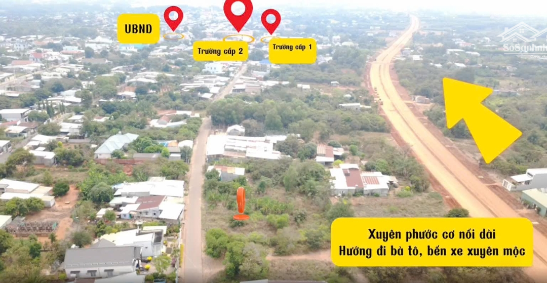 Bán Đất Cách Hồ Bà Tô 900M Giá Bán 4,6 Tỷ Ngang 17 M (807M2) Ngay Ubnd Phước Tân
