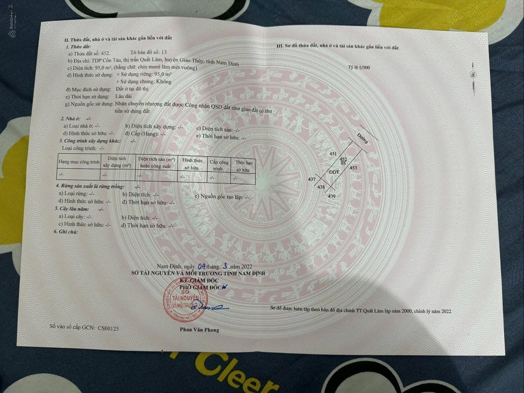 Bán Gấp Đất Khu Du Lịch Biển Quất Lâm Vị Trí Đắc Địa, Sinh Lời Cực Nhanh