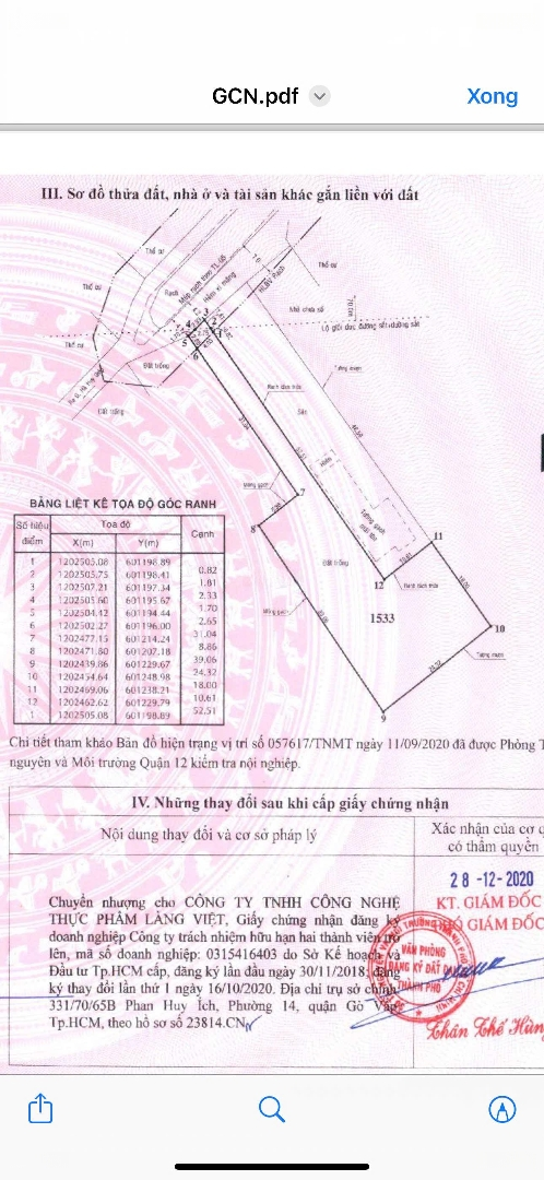 Bán Đất Chính Chủ Full Thổ Cư 840M2 Giá Bán 16,5 Tỷ