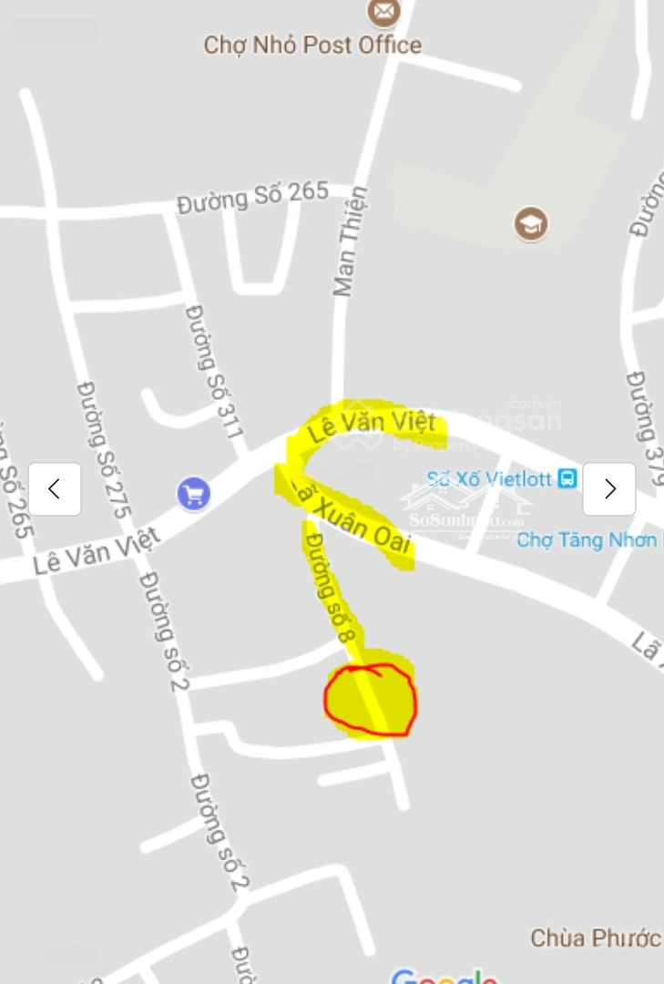Cho Thuê Phòng Đường Số 8, P. Tăng Nhơn Phú B Cách Cây Xăng Ngã 3 Lã Xuân Oai - Lê Văn Việt 100M