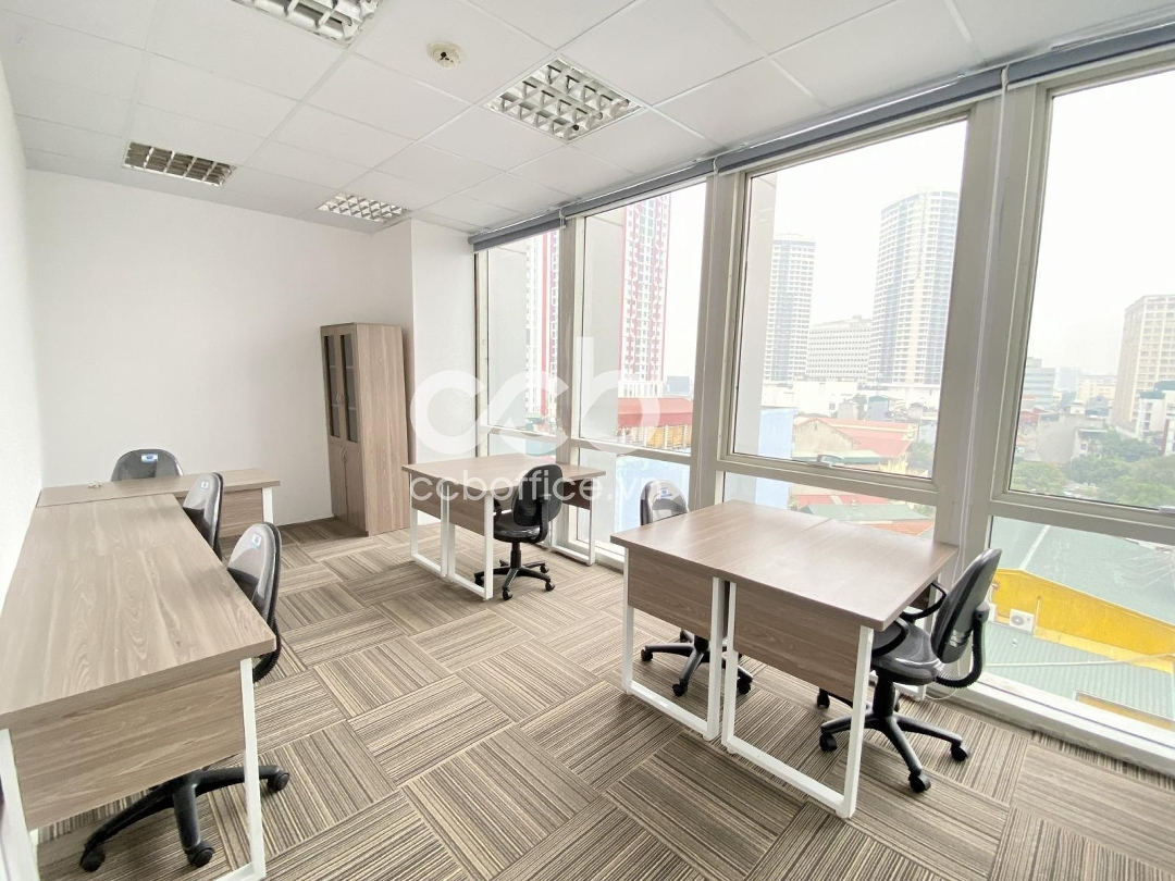 Văn Phòng Cho Thuê Setup Full Nội Thất Và Dịch Vụ Dành Cho 4 - 6 Nv, Khu Vực Trung Tâm Cầu Giấy, Hn