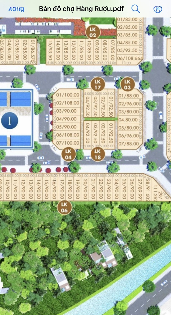 Bán Gấp 1 Lô Chợ Hàng Rượu Giá Chỉ 1Tỷ450 Rẻ Nhất Dự Án Hiện Tại