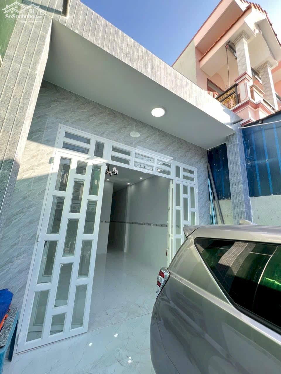 Cho thuê nhà trệt mới hẻm đường Cách Mạng Tháng 8