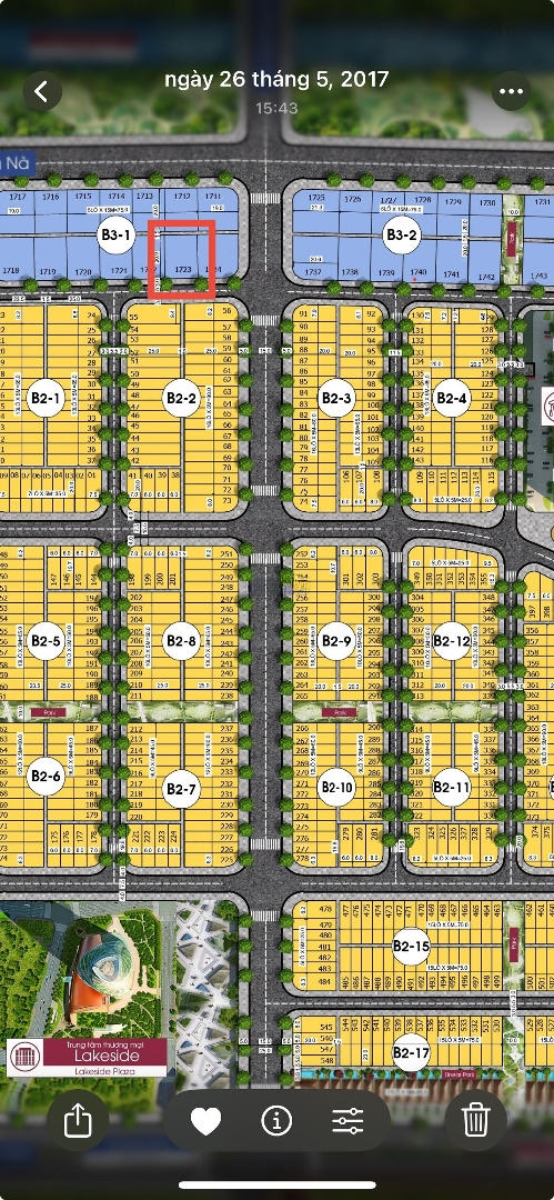 Hàng Hiếm Đất Bt 300M2 Kđt Lakeside Giá Rẻ, 1 Lô Duy Nhất. 0972700420