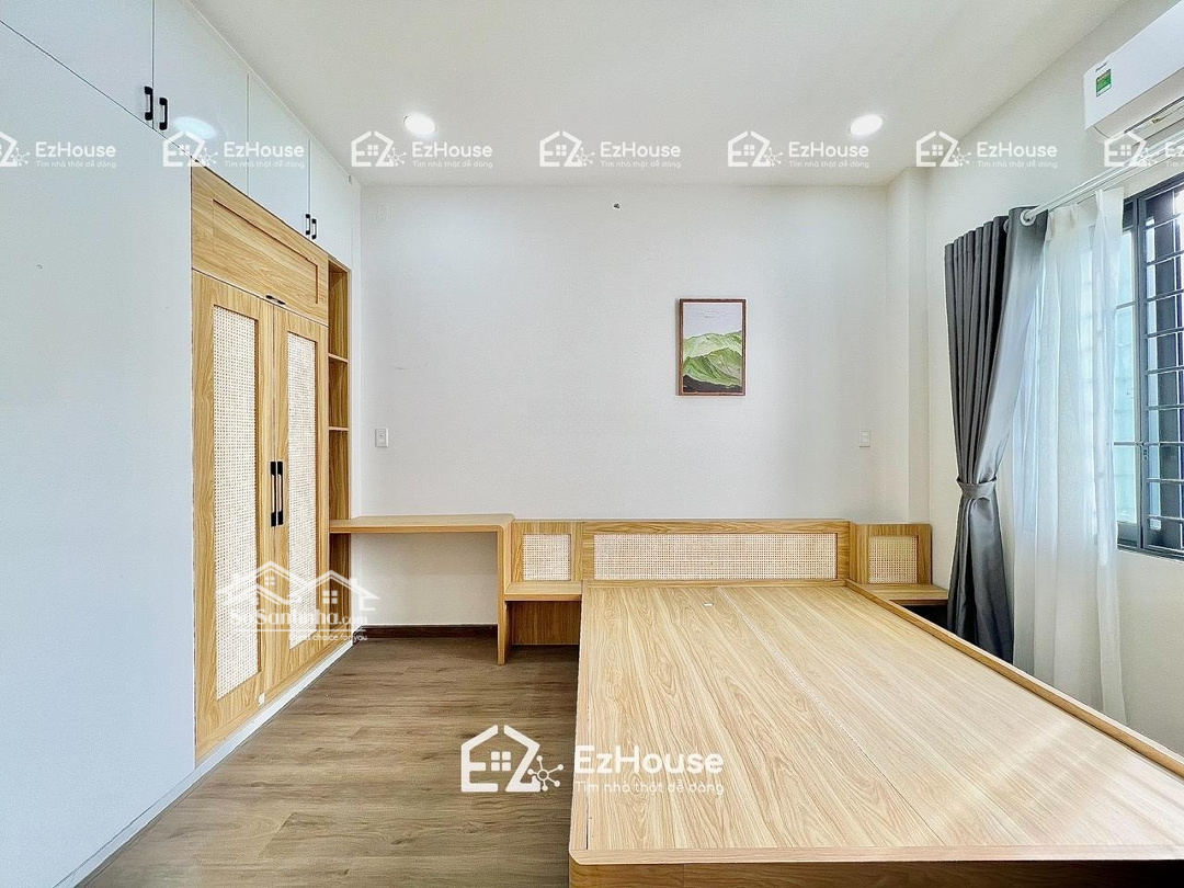 Bóc Seal Căn Hộ Mini 40M2 Full Nội Thất Gỗ Siêu Đẹp Ngay Đường Phổ Quang Quận Tân Bình