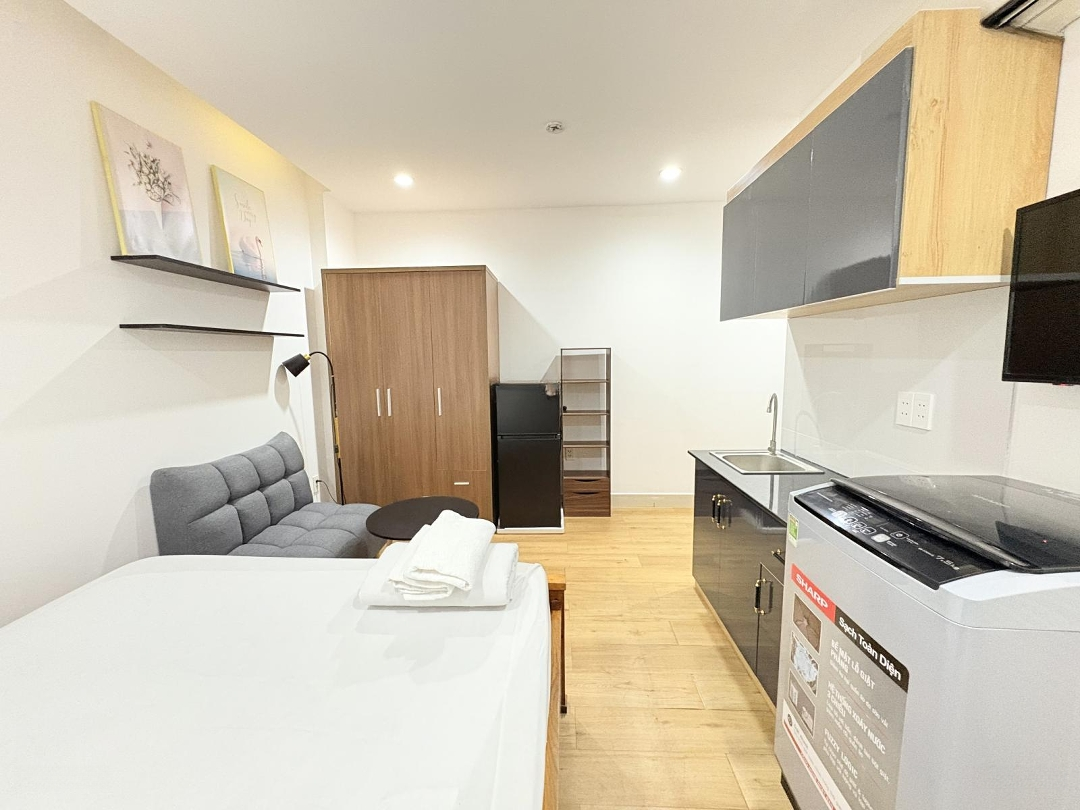 Khai Trương Dự Án Chdv Mới Dạng Studio Full Nội Thất Siêu Đẹp