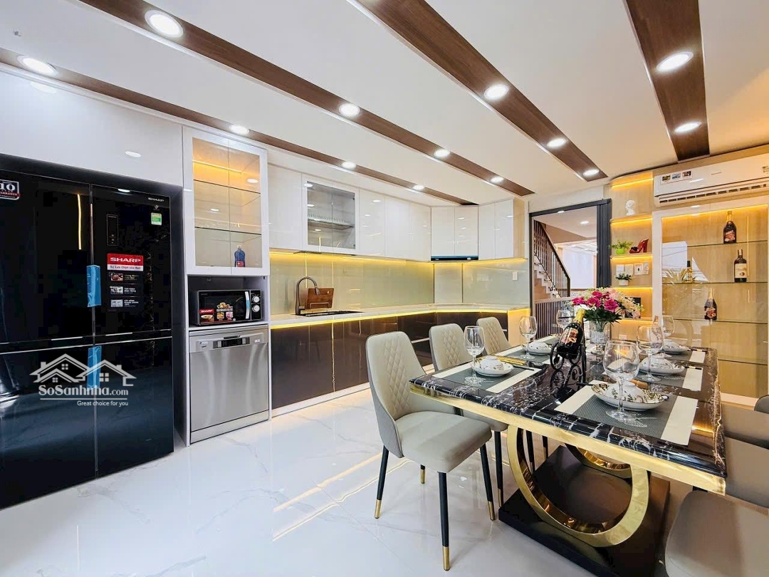 (Hot Đang Giảm Giá) Nhà Đẹp Lung Linh. Hẻm 2 Căn Nhà Ra Đường Cây Trâm , F8, 4*20M, 12Ty