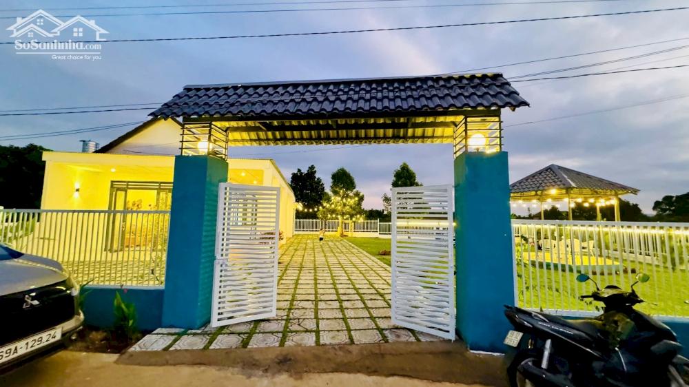 Nhà vườn nghỉ dưỡng đáng mơ ước ở Bảo Lộc, có thể khai thác cho thuê home du lịch