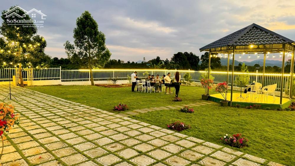 Nhà vườn nghỉ dưỡng đáng mơ ước ở Bảo Lộc, có thể khai thác cho thuê home du lịch