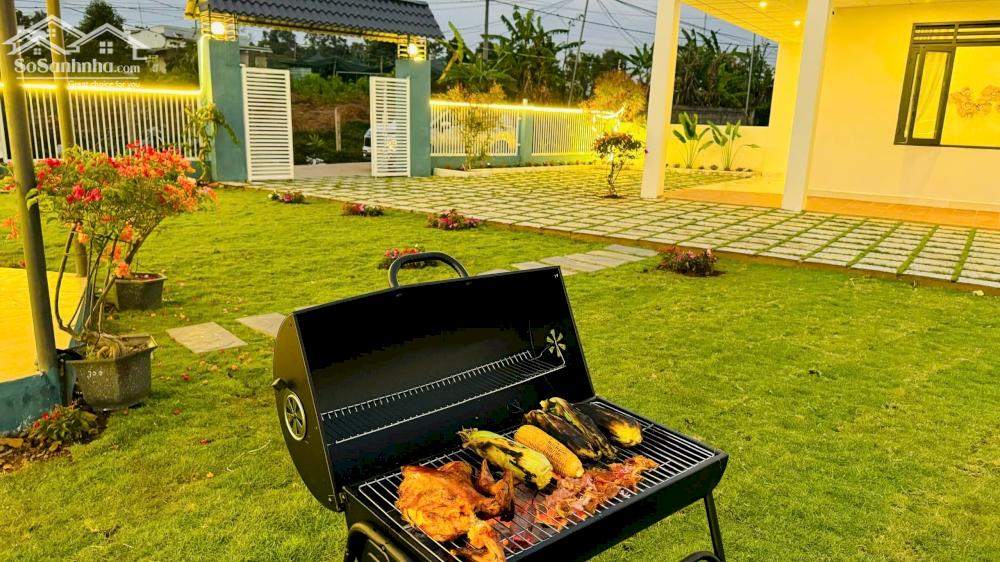 Nhà vườn nghỉ dưỡng đáng mơ ước ở Bảo Lộc, có thể khai thác cho thuê home du lịch