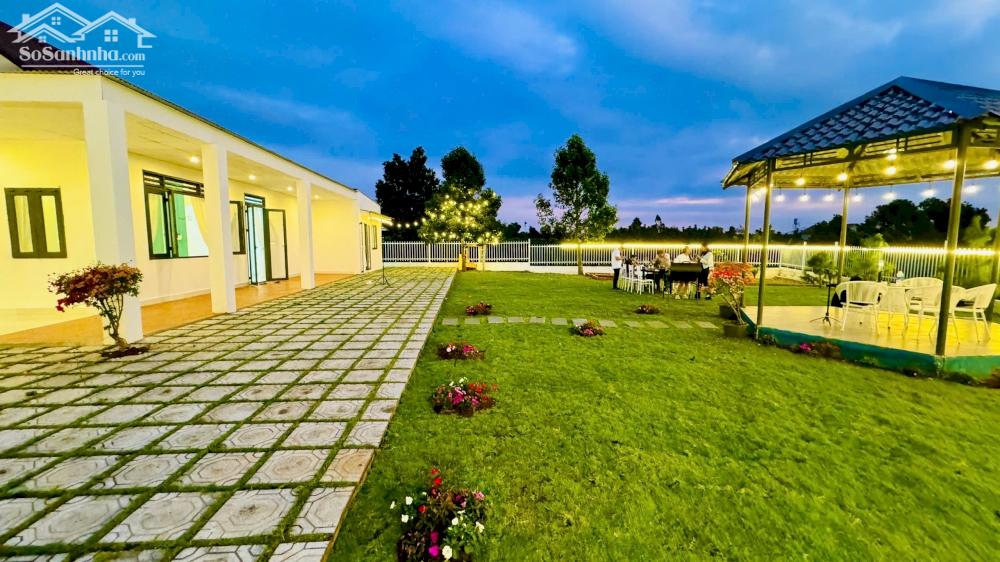 Nhà vườn nghỉ dưỡng đáng mơ ước ở Bảo Lộc, có thể khai thác cho thuê home du lịch