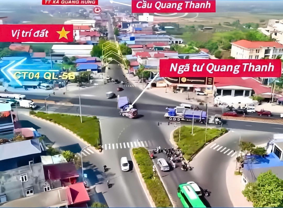 Bán Đất Tại Xã Quang Hưng, An Lão, Hải Phòng, Đường 304, Giá 485 Triệu/Lô(60-65M2)