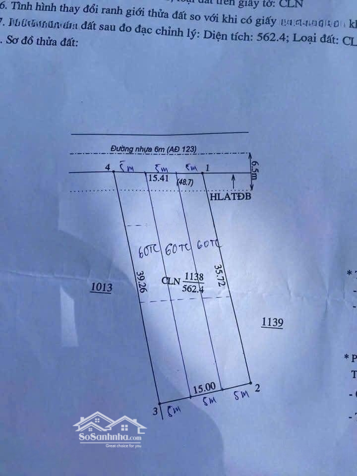 Ngộp Bán Giá Siêu Rẻ. Đất An Điền _ Bến Cát 5X39. 60M Thổ Cư Giá Chỉ 1 Tỷ 150 Chốt