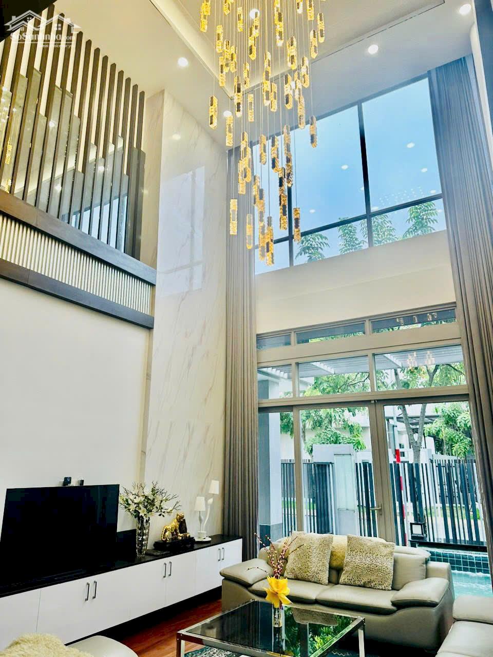 Cho thuê biệt thự Rivirera Cove, 600m2 1 trệt 1 lầu 4PN - 4WC, giá chỉ 40tr/tháng, LH: 0388 668 882 gặp Tâm ( zalo )