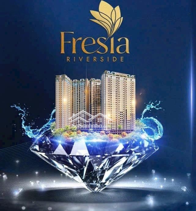 Bán Gấp Cc 2 Phòng Ngủtại Fresia Riverside, 34 Triệu/M2, 49M2, Biên Hòa, Đồng Nai