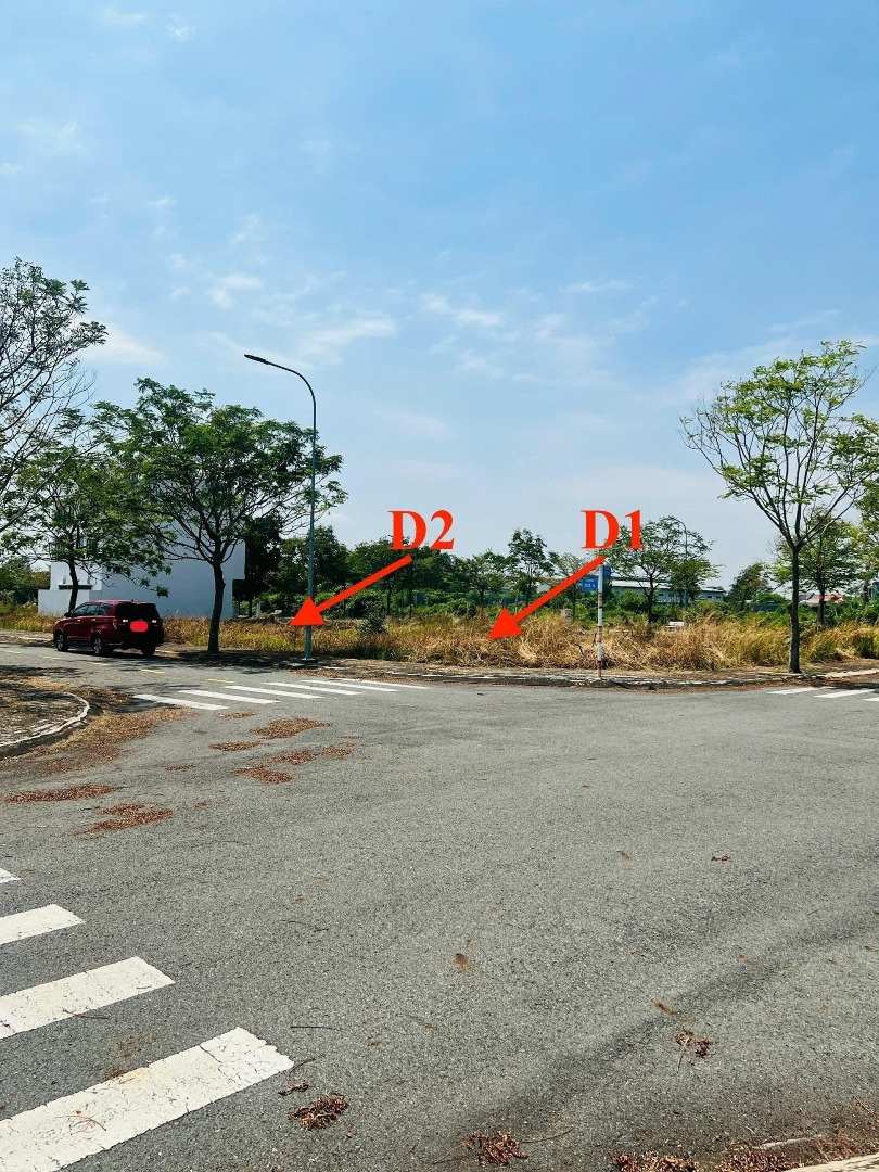 Chính Chủ - 1 Nền Duy Nhất Lago Centro Nền D2 Kề Góc Siêu Đẹp (Không Vướng Cống, Cây, Trụ Điện,...)