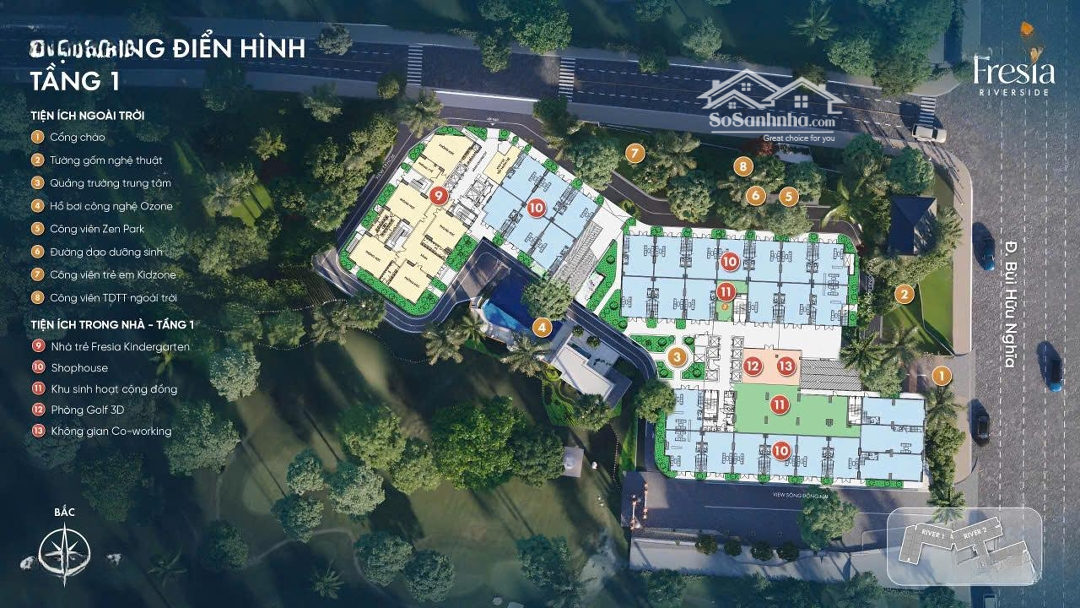 Cơ Hội X2 Dòng Tiền Cho Nhà Đâu Tư - Booking Ngay Giai Đoạn Đầu - Dự Án Fresia Riverside