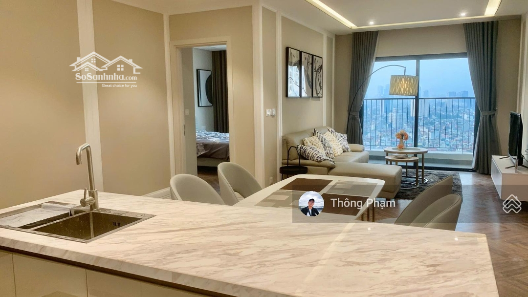 Chính Chủ Bán Căn Hộ King Palace - 124M2 Thông Thuỷ - 3 Pn Đầy Đủ Nội Thất - Ban Công Đông Bắc