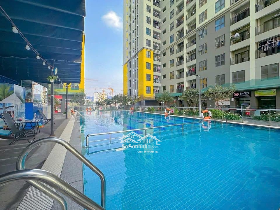 Cần Bán Căn Hộ Chung Cư Bcons Plaza 2 Phòng Ngủ 2 Vệ Sinhtầng Thấp,Diện Tích51,3M2 View Hồ Đá