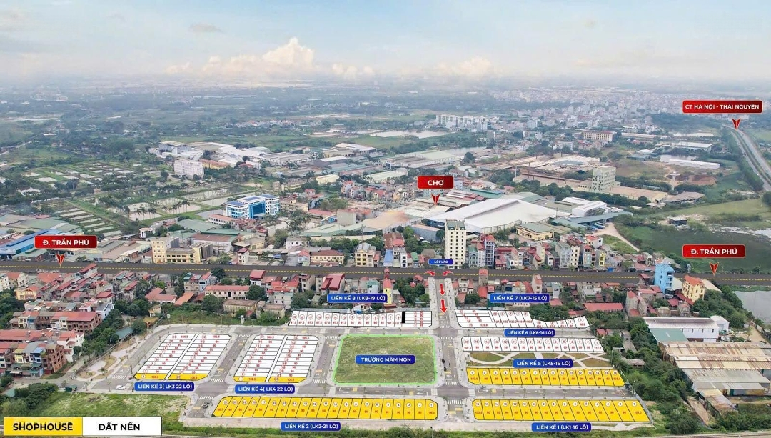 5 Suất Ngoại Giao Shophouse, Đất Nền Đình Bảng, Từ Sơn, Bắc Ninh Cách Phố Cổ Hà Nội 12Km, Sẵn Sổ Đỏ